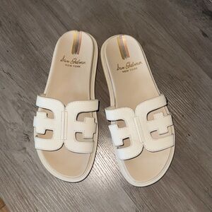 Sam Edelman Valeri Leather Slides Sandals Size 6